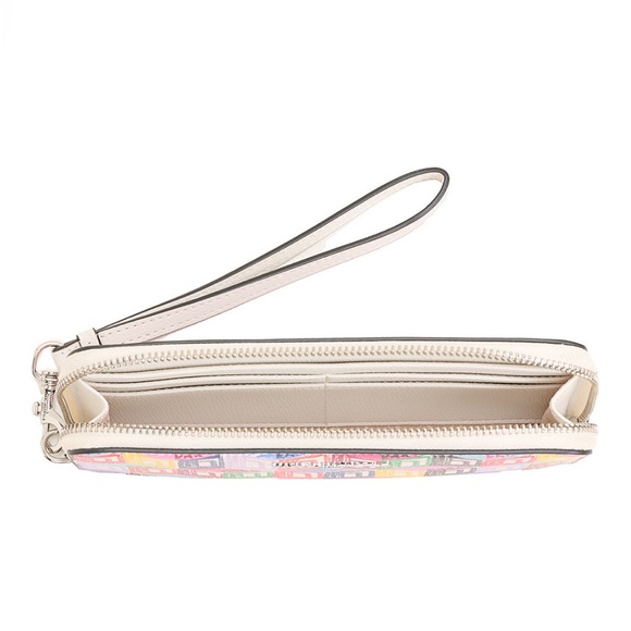 KARL LAGERFELD PARIS printed Leather Wristlet NWT - Picture 7 of 7